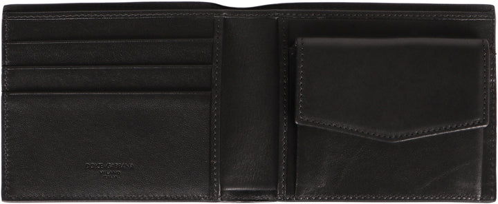 DOLCE &amp; GABBANA Mini Leather Wallet - Elegant Minimalist Design