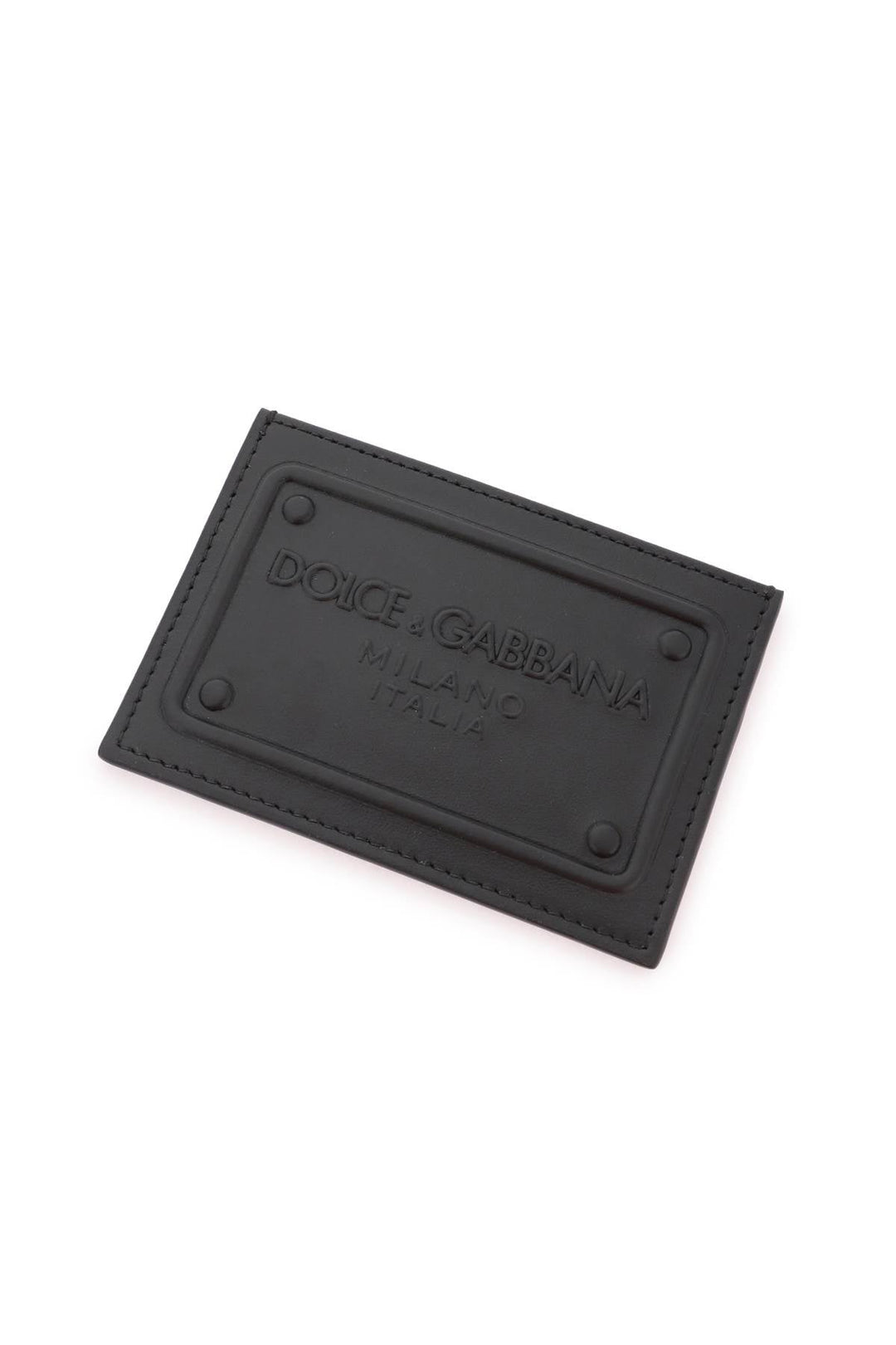 DOLCE &amp; GABBANA Logo Detail Mini Leather Card Holder