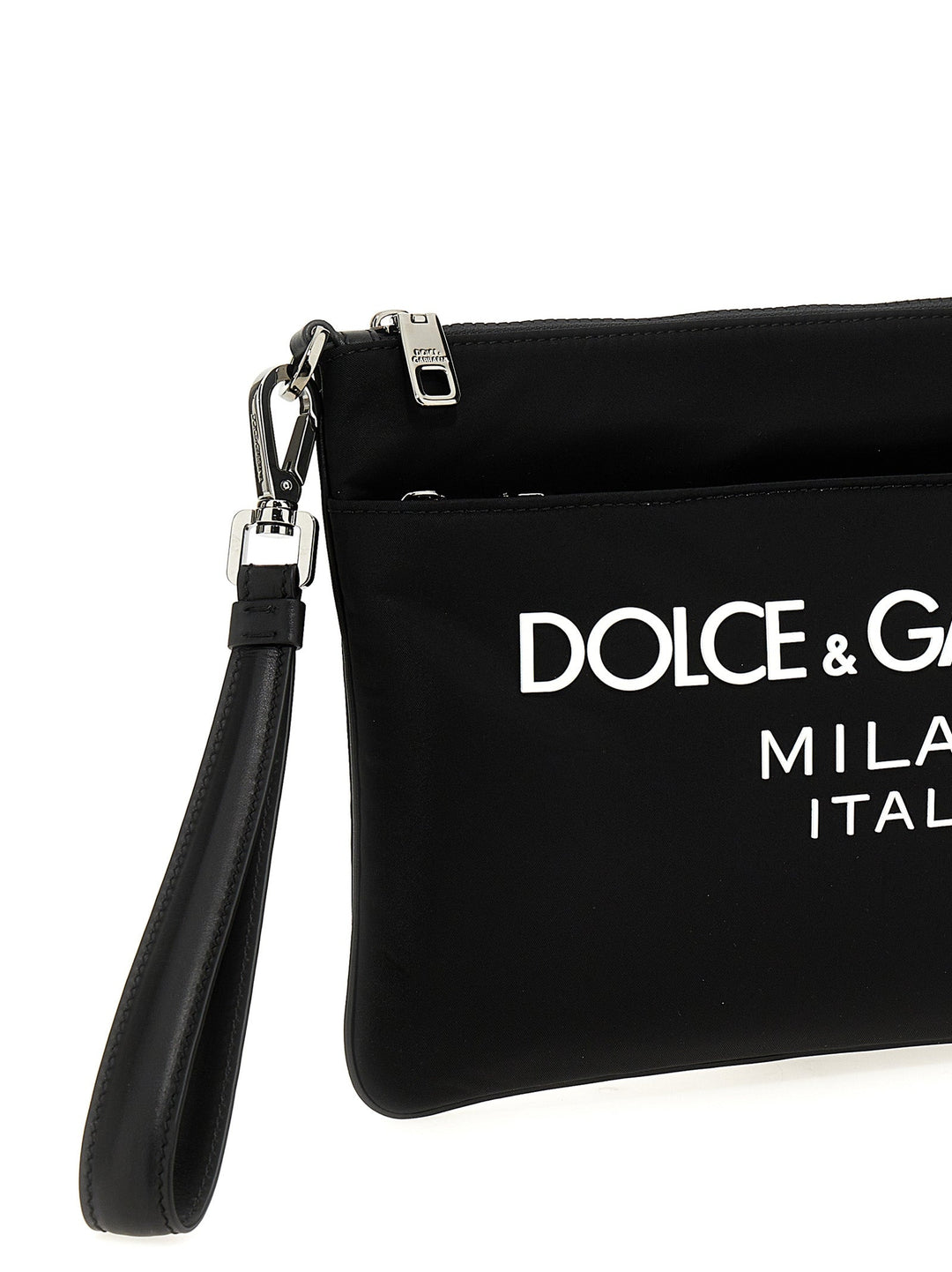 Dolce &amp; Gabbana Logo Print Clutch Bag