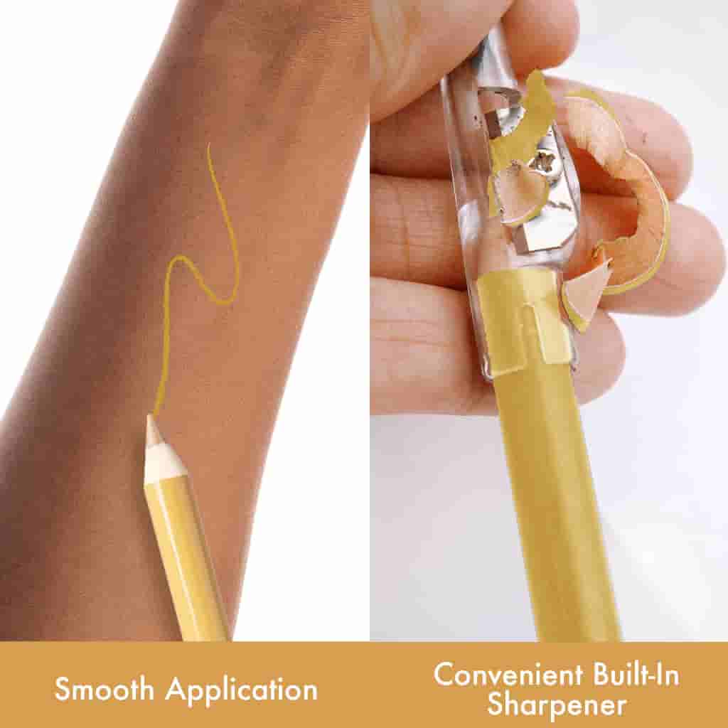 Barber Lining and Design Pencil- Tan - White