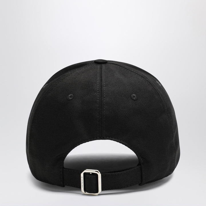 Givenchy Black Baseball Cap With Logo Men