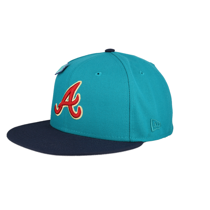 Atlanta Braves Real Teal Collection 1996 World Series 59Fifty