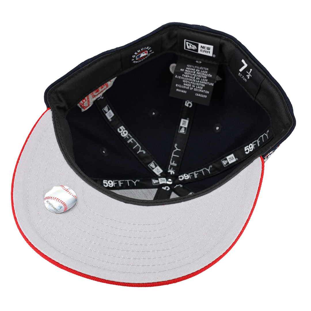 Atlanta Braves Letterman Collection 59Fifty Fitted Hat