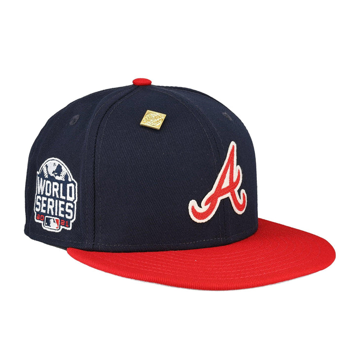 Atlanta Braves Letterman Collection 59Fifty Fitted Hat