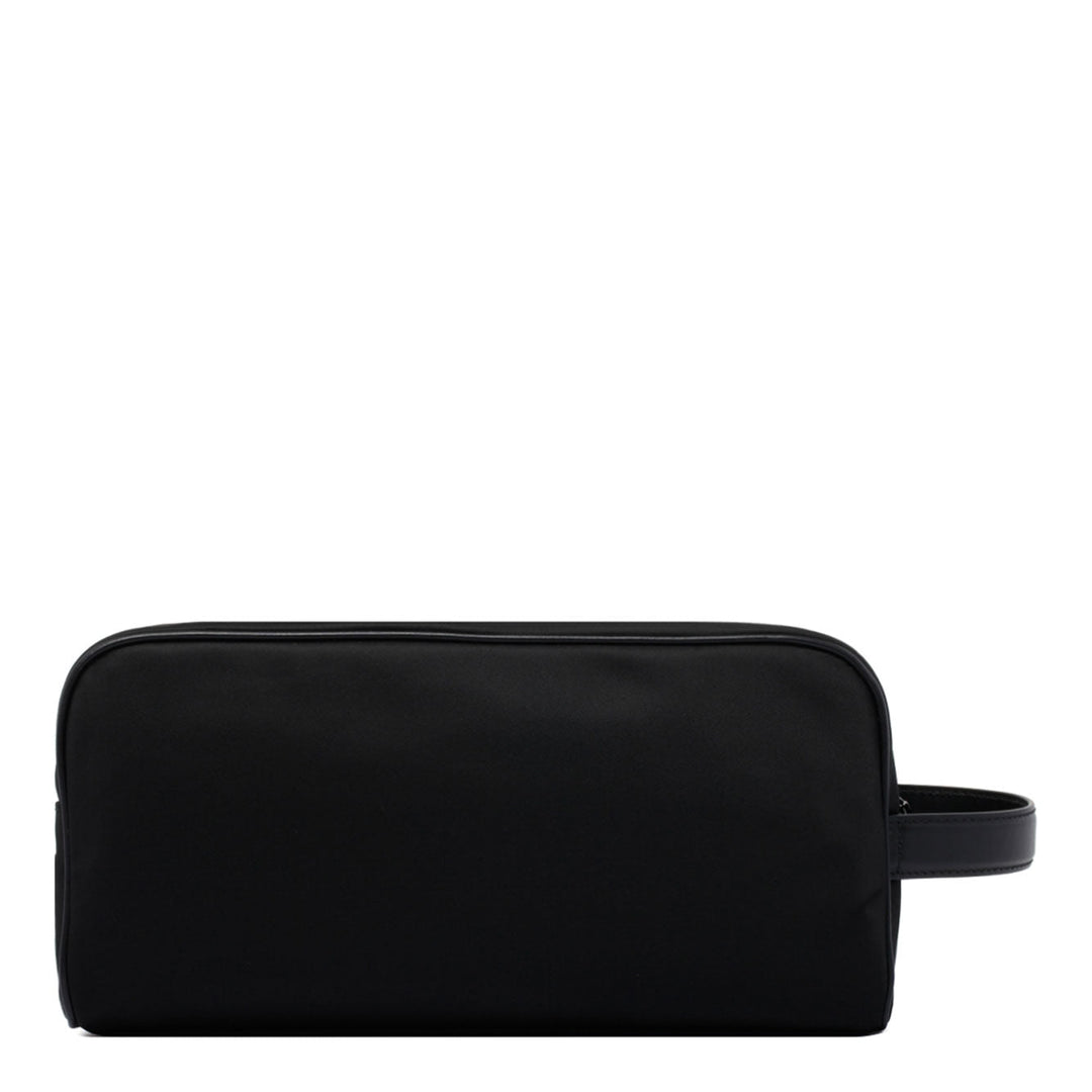 DOLCE &amp; GABBANA Mini Logo-Print Nylon Beauty Bag