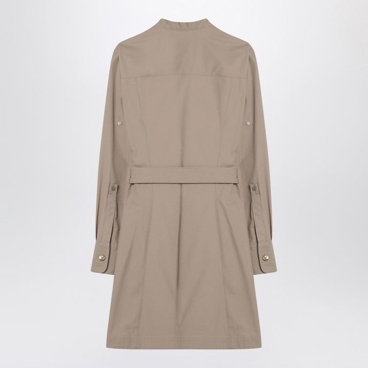 Givenchy Taupe Safari Dress In Poplin Women