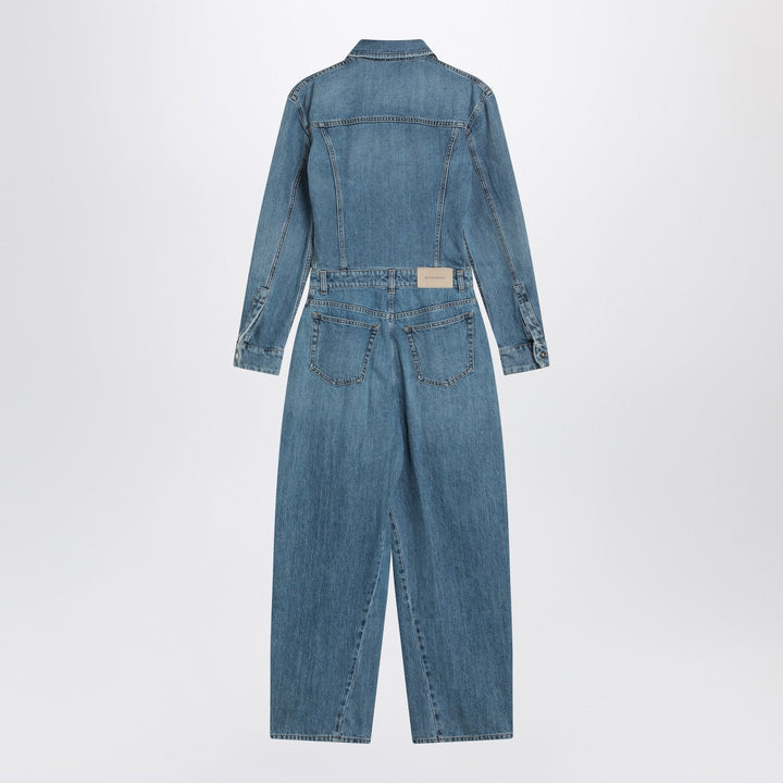 Givenchy Light Blue Denim Jumpsuit Women