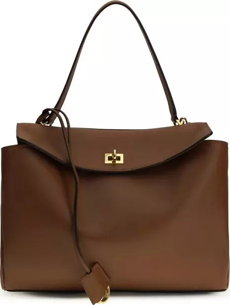 BALENCIAGA brown leather bag