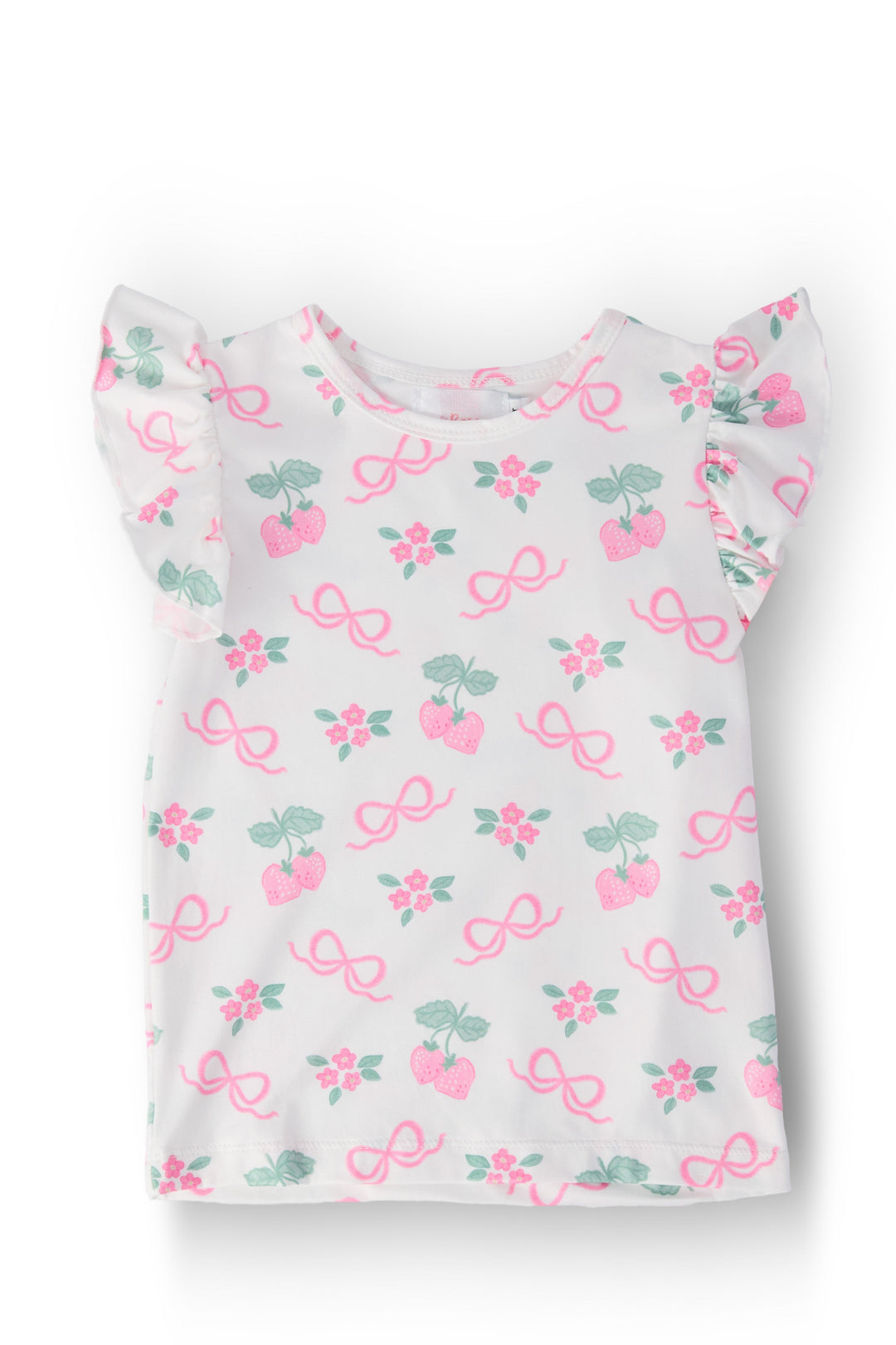 Berries &amp; Bows S/S Ruffle Tee