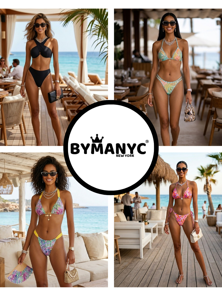 One-Piece Swimsuit New Collection IBIZA PRIVILEGE - BYMANYC ® New York