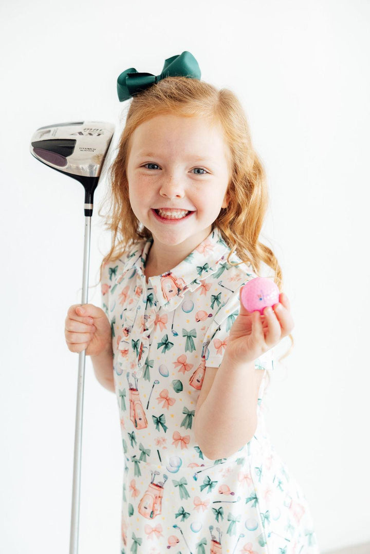 Birdies &amp; Bows S/S Polo Dress