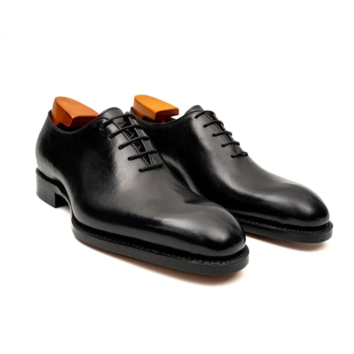 Seamless Goodyear Mens Black Oxford Dress Shoes