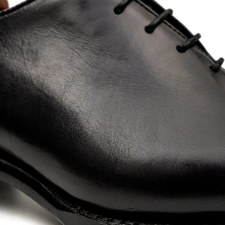 Seamless Goodyear Mens Black Oxford Dress Shoes