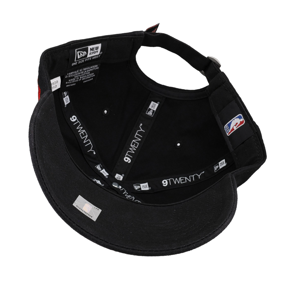 Chicago Bulls New Era 9Twenty Adjustable Hat (Black)