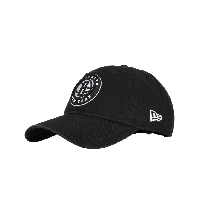 Brooklyn Nets New Era 9Twenty Adjustable Hat (Black)