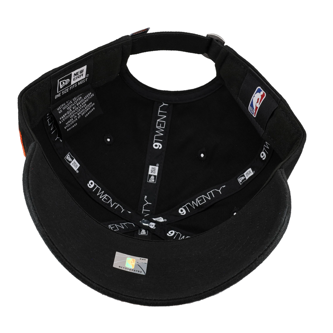 New York Knicks New Era 9Twenty Adjustable Hat (Black)
