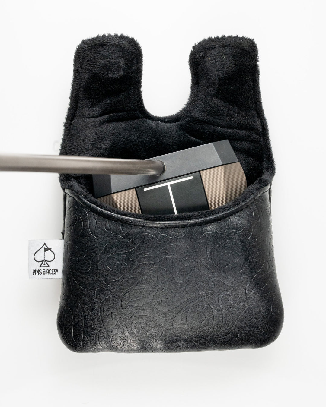 Blackout Ace of Spades - Center Shaft Mallet Putter Cover