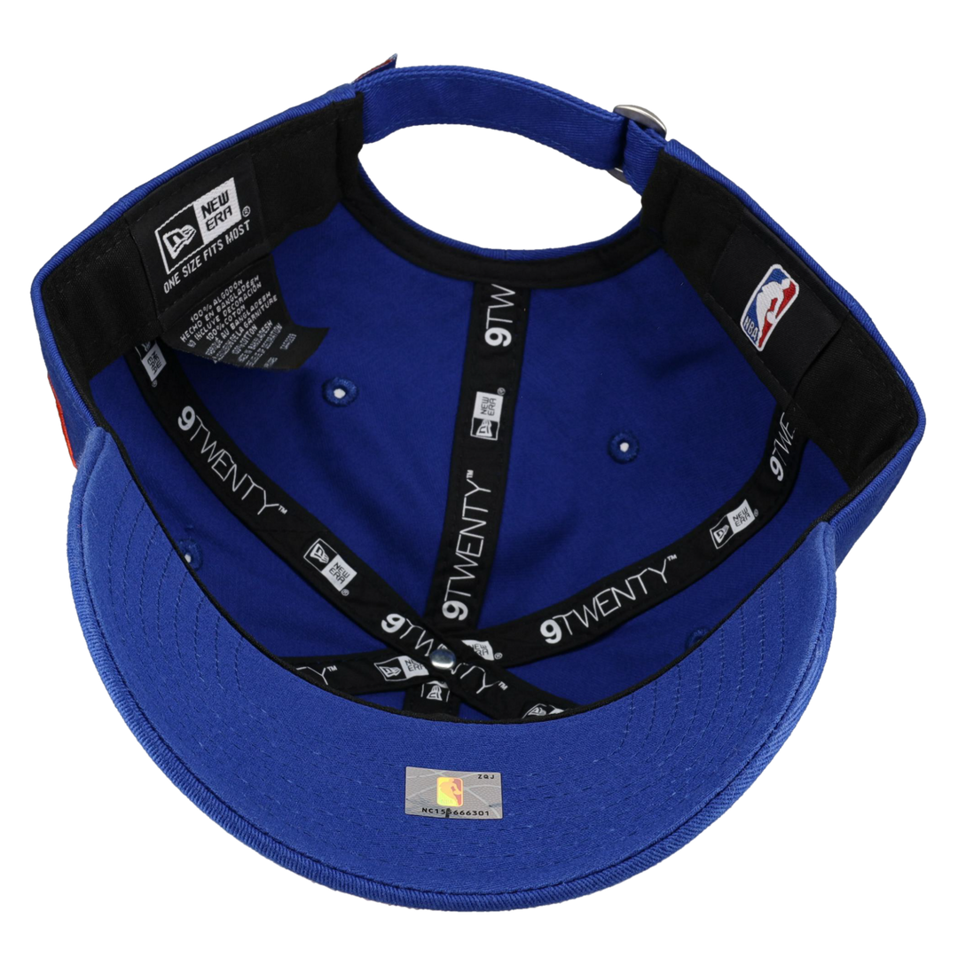 New York Knicks New Era 9Twenty Adjustable Hat (Blue)