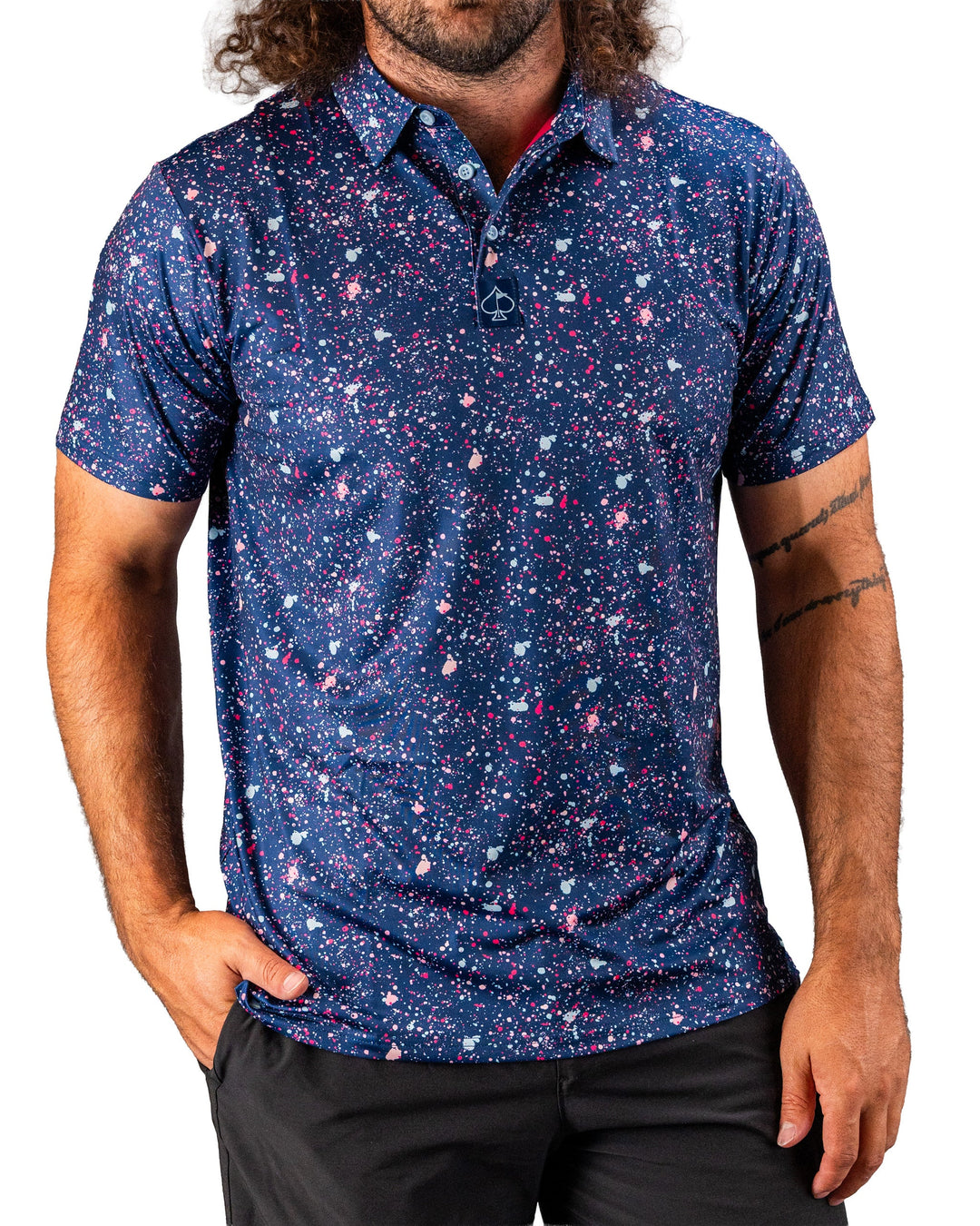 Blue Splatter