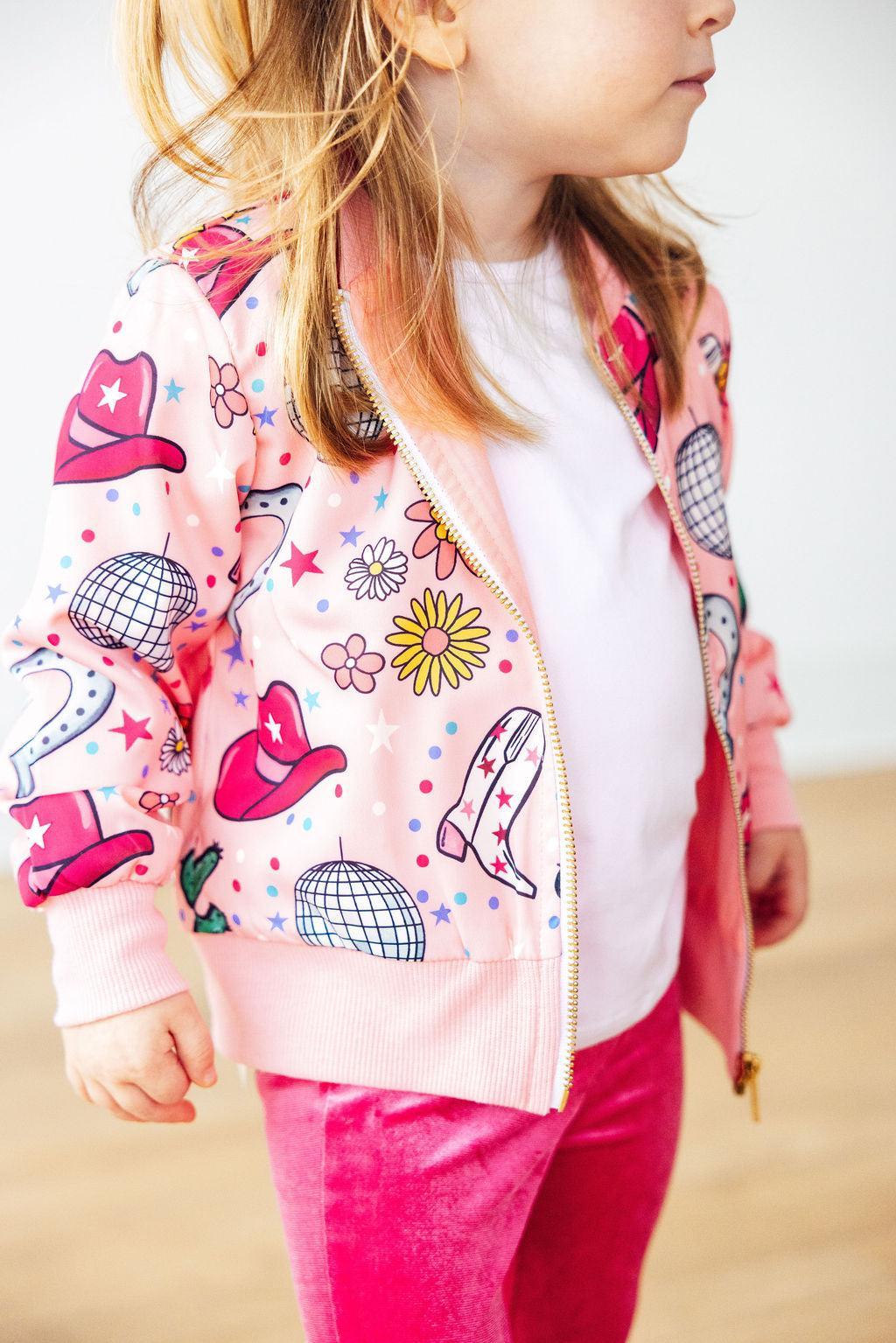 Boots &amp; Bling Satin Jacket