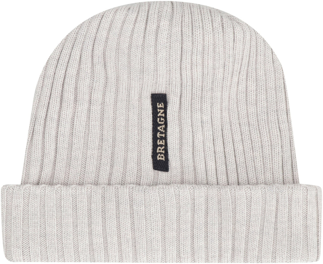 PAUL &amp; SHARK Ribbed Wool Beanie with Front Logo Detail