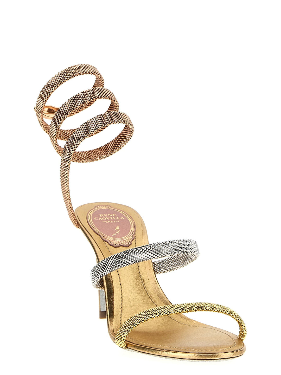 René Caovilla Women 'Trigold Cleo' Sandals
