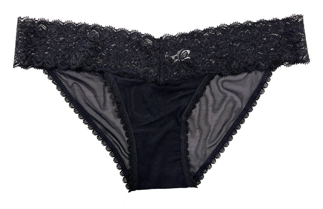 Mesh and Lace Classic Cheeky, XS-2X