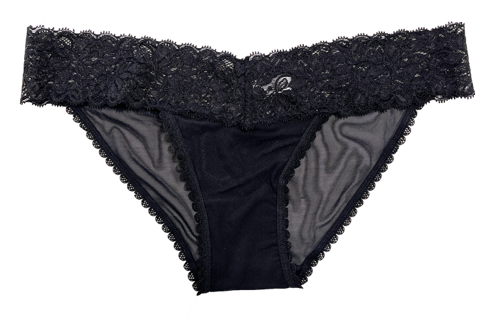 Mesh and Lace Classic Cheeky, XS-2X