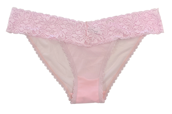 Mesh and Lace Classic Cheeky, XS-2X