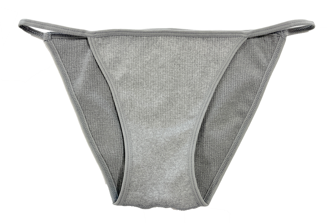 Seamless Rib Strappy Bikini, XS-2X