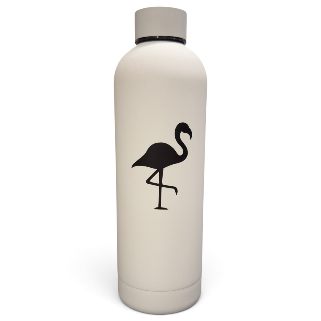 Flamingo Hydration Bottle | 24oz Insulated Stainless Steel | Screw On Lid