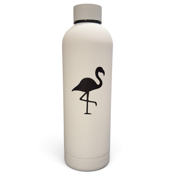 Flamingo Hydration Bottle | 24oz Insulated Stainless Steel | Screw On Lid