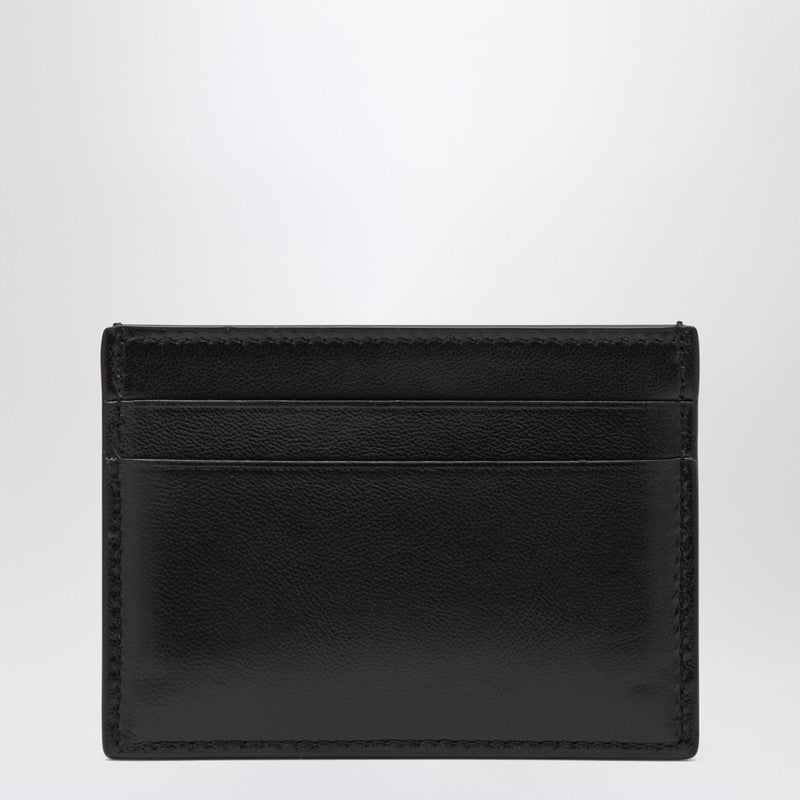Loewe Anagram Puffer Black Card Holder Women