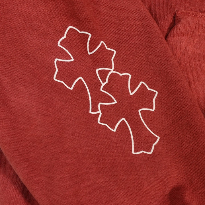 Chrome Hearts Certified Chrome Hoodie in Red