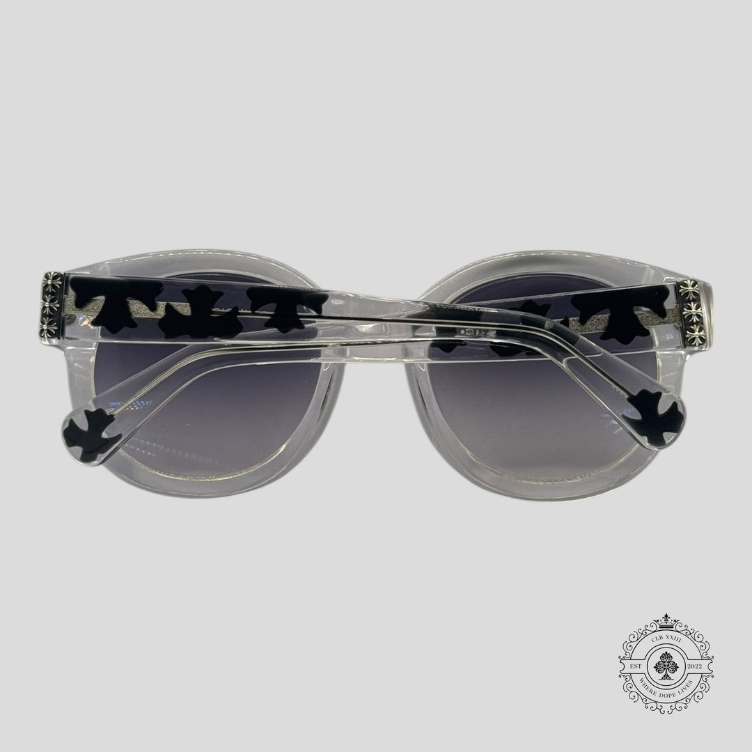 Chrome Hearts Vagtastic Sunglasses in Clear