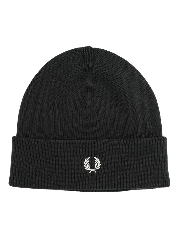 FRED PERRY Merino Cotton Beanie for Men