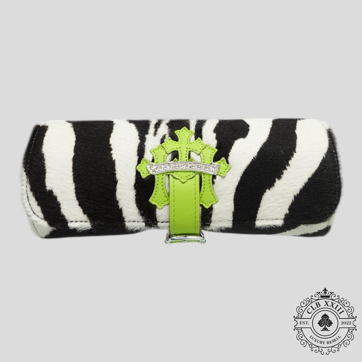 Chrome Hearts Zebra Print Watch Roll