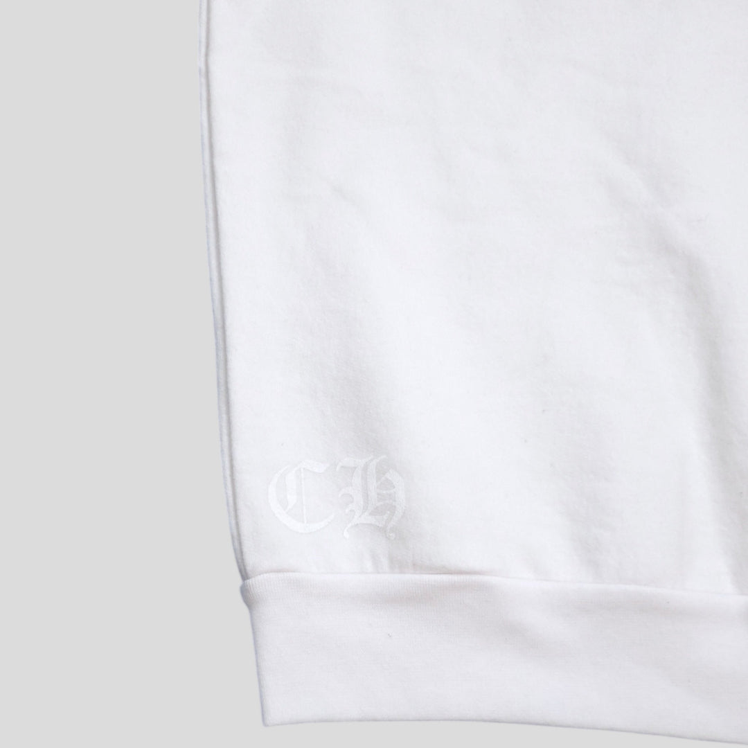 Chrome Hearts Love You Crewneck in White