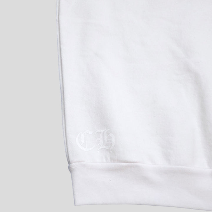 Chrome Hearts Love You Crewneck in White