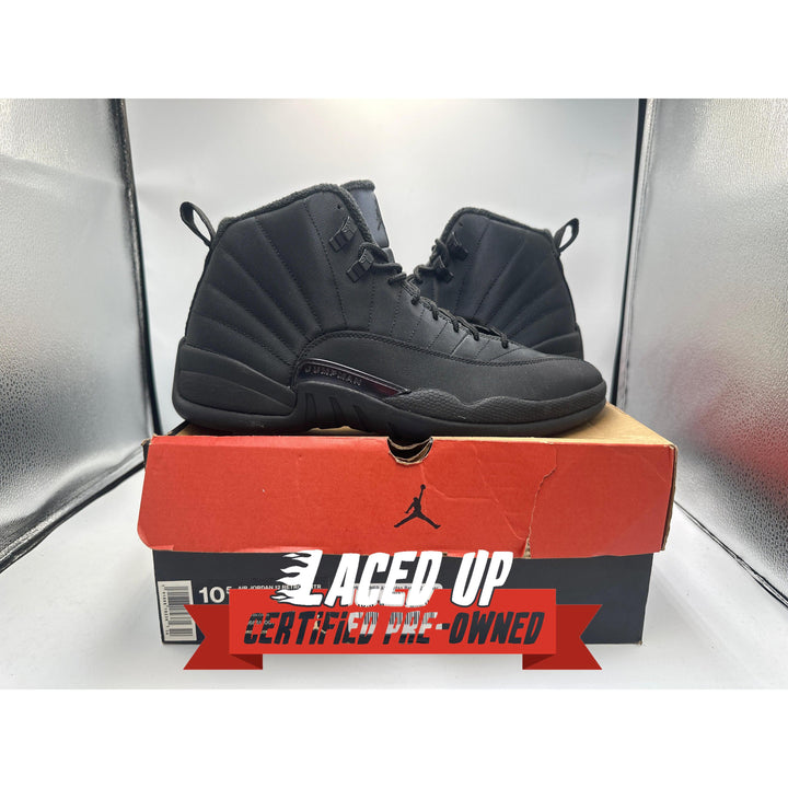 PRE OWNED Air Jordan Retro 12 Winter "Black"
