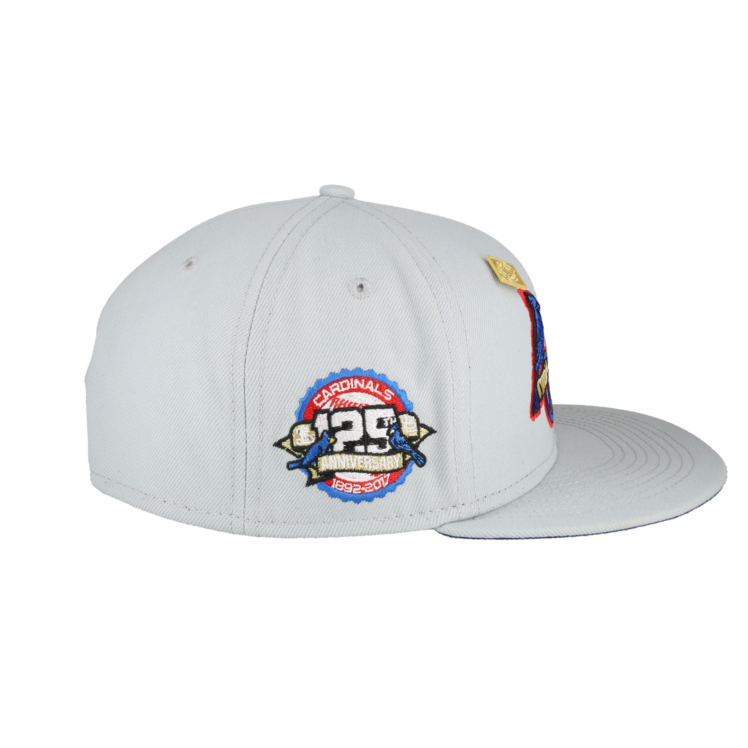 St. Louis Cardinals 125th Anniversary Side Patch 59Fifty Fitted Hat
