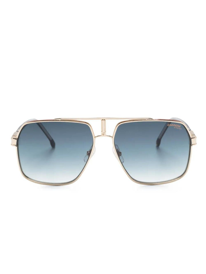 CARRERA Sleek Striped Metal Sunglasses for Men