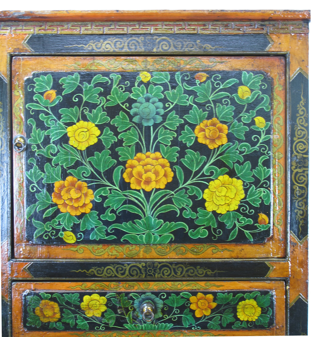 Tibetan Chest with 6 Drawers 1