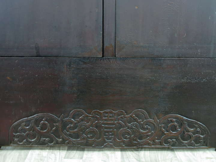 8 Feet Tall Antique Chinese Compound Cabinet