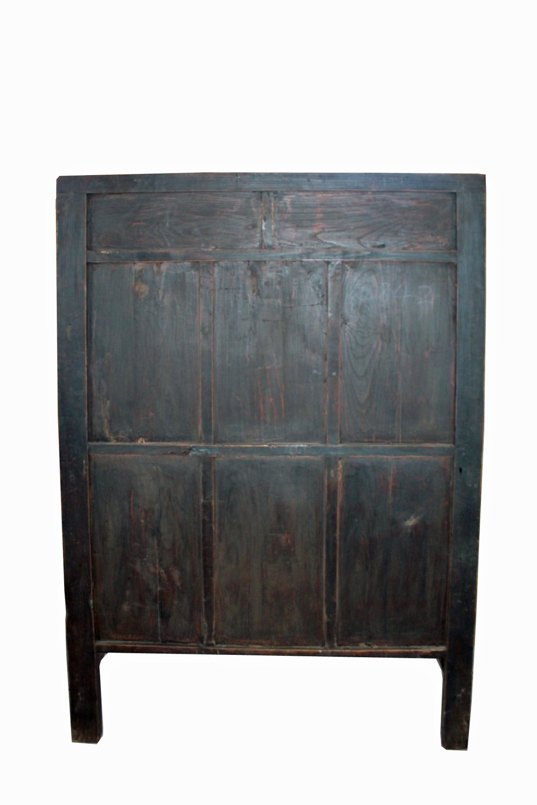 Red Antique Chinese Chinoiserie Style Cabinet