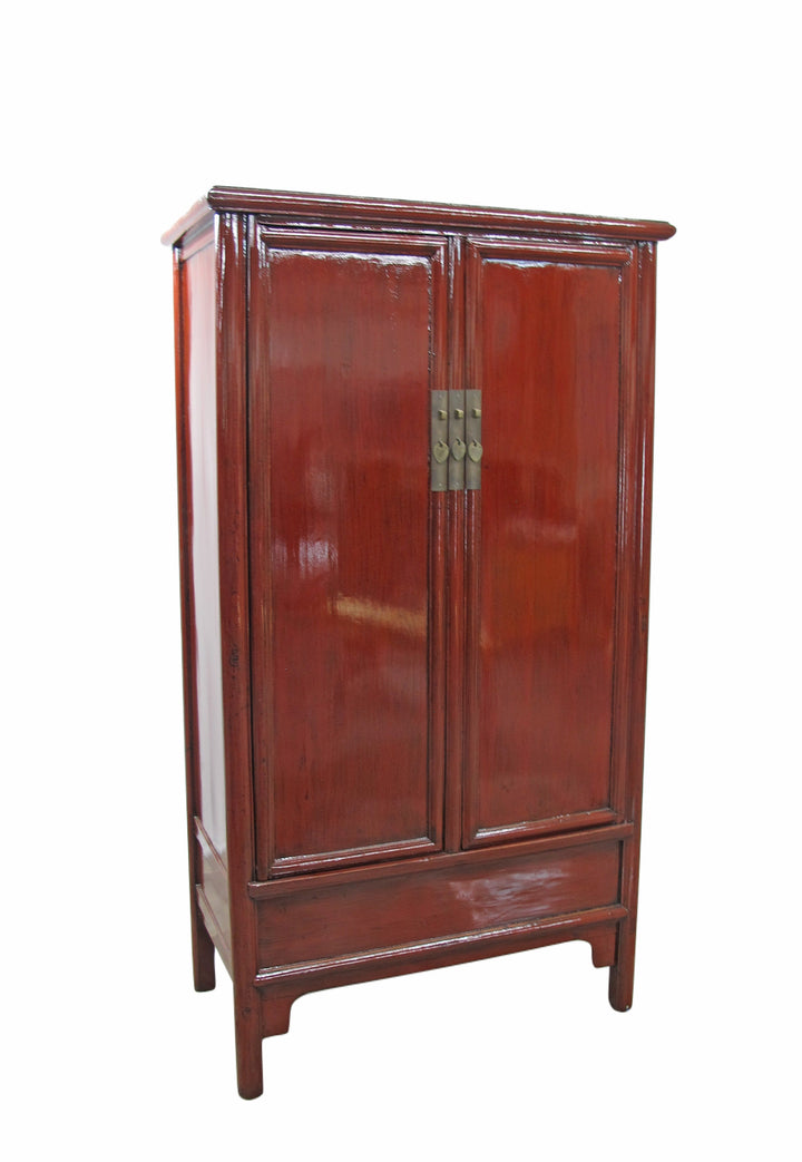 Red Lacquer Noodle Cabinet