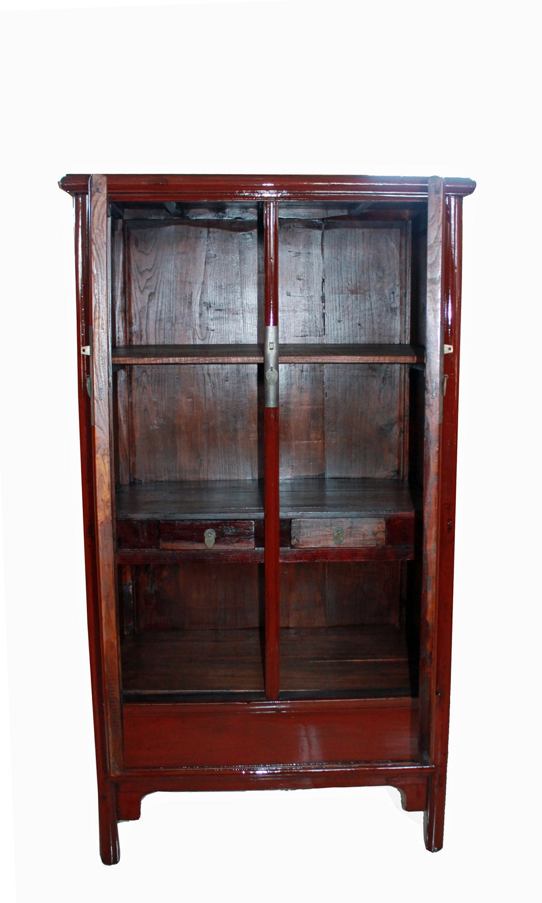 Red Lacquer Noodle Cabinet