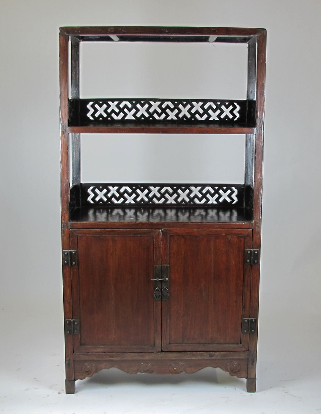 Lattice Book Cabinet