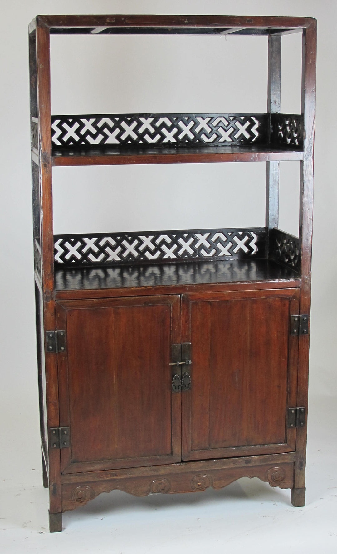 Lattice Book Cabinet