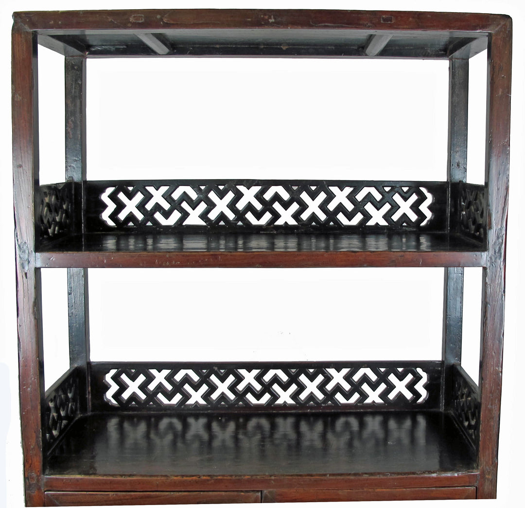 Lattice Book Cabinet
